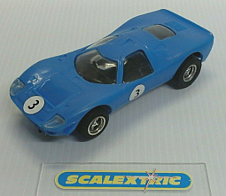 Slotcars66 Ford Mirage 1/32nd scale Scalextric slot car blue #3 